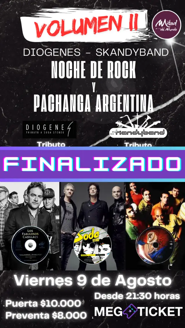 Noche de Rock y Pachanga Argentina Volumen II